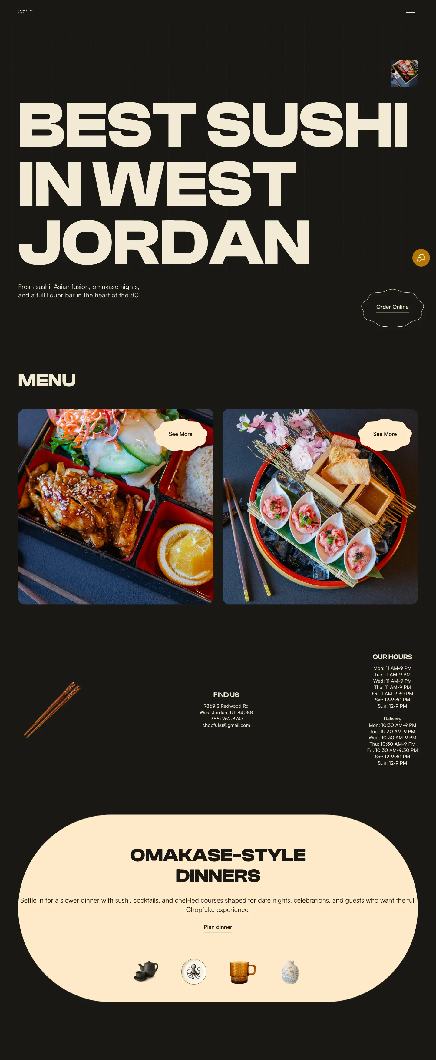 Chopfuku website by Red Pine.